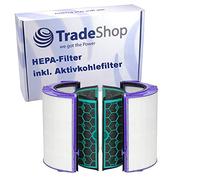 Filtre HEPA de rechange + filtre à charbon actif compatible avec Dyson Pure Cool TP04 TP05 HP04 HP05 DP04 DP05 Purificateur d'air remplace 969048-03 969048-01