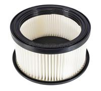 Scheppach Filtre HEPA pour aspirateur de cendres AVC20 avec couvercle en métal | filtre | filtre de rechange | filtre Hepa