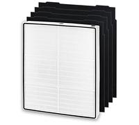 Filtre HEPA de rechange pour purificateur d'air Whirlpool Whispure AP450 AP510 AP51030K AP51030KB AP45030K WP500 WP1000 1183054K 8171434K 1 True HEPA + 4 filtres à charbon actif