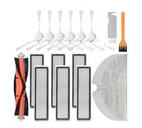 Filtre Hepa en Tissu de vadrouille for Brosse latérale/Principale Compatible avec XiaoMi Dreame D9 et Bot L10 Pro Trouver des pièces de Rechange for aspirateur Robot LDS(Green)