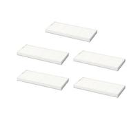 Filtre HEPA et brosse latérale for aspirateur robot Vileda VR 201 VR201 PetPro. Pièces de rechange Louable(Light green)