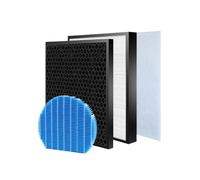 Filtre HEPA Et Charbon De Rechange For Purificateur D'air Sharp UA-HD50E-L UA-HD50U-L UA-HD40E-L UA-HD40E-T UA-HD40U-L(SET and Humidifier)
