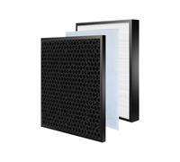 Filtre HEPA Et Charbon De Rechange For Purificateur D'air Sharp UA-HD50E-L UA-HD50U-L UA-HD40E-L UA-HD40E-T UA-HD40U-L(Hepa and carbon)