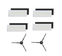 Filtre Hepa For Brosse Latérale For Aspirateur Robot, Compatible Avec Cecotec Et Conga, 5290, Installation Ultra Facile(2*Side Brush 4pcsHepa Filter)