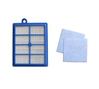 Filtre HEPA lavable (1 pièce) H12 H13 + 2 filtres en coton for moteur for aspirateurs Philips Electrolux AEG. Pièces de rechange.(1set)
