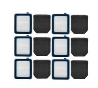 Filtre HEPA lavable de rechange. Compatible avec les aspirateurs Electrolux Q6-8, WQ61, WQ71 et WQ81. Accessoires inclus : outil de nettoyage du filtre et pièces détachées.(C)