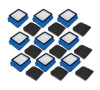 Filtre HEPA lavable de rechange. Compatible avec les aspirateurs Electrolux Q6-8, WQ61, WQ71 et WQ81. Accessoires inclus : outil de nettoyage du filtre et pièces détachées.(D)