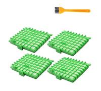 Filtre HEPA lavable for aspirateur Rowenta Silence Force RO5762 RO5921, pièces compatibles avec Rowenta ZR002901(4Pcs)