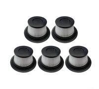 Filtre HEPA lavable, remplacement pour aspirateur sans fil Cotiar V22 | Lot de 5 accessoires réutilisables de filtration haute efficacité pour poils d'animaux domestiques 650 W 55000 PA