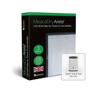 Filtre HEPA MeacoDry Arete H13, compatible avec les déshumidificateurs de 10L et 12L, pack de 3 filtres, élimine la poussière, les allergènes et les particules fines pour un air plus pur.