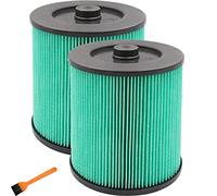 Filtre HEPA pour aspirateur 17912 et 9-17912 compatible avec Craftsman, filtre n° 9-17912 pour aspirateurs de 5, 6, 8, 9, 12, 14, 16 et 32 gallons ou plus fabriqués après 1988
