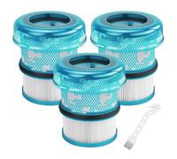 Filtre HEPA pour aspirateurs Dyson V16 Piston Animal, filtre de rechange pour aspirateur Dyson V16 Piston Animal Submarine Ds60 Wet & Dry, 3 filtres 1 brosse de nettoyage