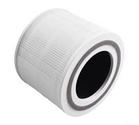 Filtre HEPA pour purificateur d'air Levoit Core 300/300S, filtre HEPA 3 en 1 avec charbon actif, compatible avec LV-H132, élimine 99,97 % de pollen de poussière