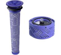 Filtre HEPA pour V6 et Pré-filtre de rechange compatible pour aspirateur Dyson DC58, DC59, DC61, DC62, DC74, V6, V7, V8 Hobby Tech