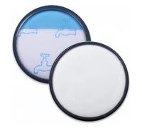Filtre HEPA rond compatible avec les aspirateurs Rowenta RO3718, RO3786, RO3731, RO3753, RO3798 et RO3799. Pièces détachées et accessoires for aspirateurs compacts à puissance cyclonique.(2pcs)