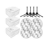Filtre Hepa Sac à poussière Brosse Latérale Serpillière/Convient pour Roidmi Eva Smart Robot Aspirateur Robotique Pièces de rechange Accessoires (couleur : kaki foncé)