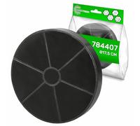 Filtre Hotte Aspirante Charbon Dimensionné 175 х 35 mm avec Code Original 784407 pour Gorenje 49127227 para Candy para Hoover - ONIX TECH
