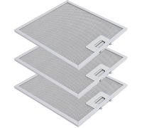 Filtre Hotte Extractrice 305mmx267mm Filtre à Graisse Compatible avec Elica Hotte Extracteur de Cuisine par Poweka (3 Pièces)
