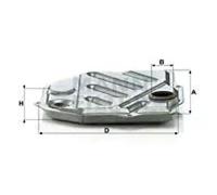 Filtre hydraulique de boîte de vitesses Cartouche filtrante H 2014 n KIT