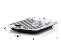 Filtre hydraulique de boîte de vitesses Cartouche filtrante H 2522 x KIT