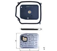 Filtre hydraulique de boîte de vitesses Cartouche filtrante HX 272D1 MAHLE