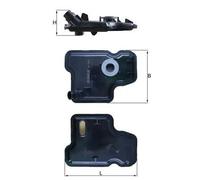 MAHLE HX 395 Filtre de boîte automatique