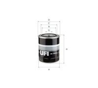 Filtre hydraulique de direction assistée 80.143.00 UFI
