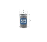 Filtre, système hydraulique de travail UFI 85.186.00