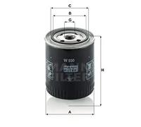 Filtre hydraulique de direction assistée W 930 MANN-FILTER pour FENDT GLAS