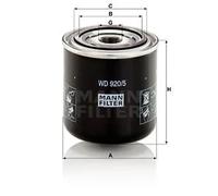 Filtre hydraulique de direction assistée WD 920/5 MANN-FILTER