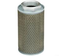 Filtre hydraulique pour réservoirs d'huile de machine de moulage par injection - Haut débit 30-200 l/min, construction robuste, gris (MF-06)