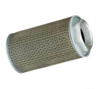 Filtre hydraulique Tamis pompe à huile 30-200L/min Machine de moulage par | 30-200L/min Débit, filtration efficace, protège la machine, métal gris, système de moulage par injection