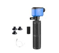 Filtre interne silencieux pour aquariums à triple action pour différentes tailles d'aquariums à usage domestique