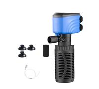 Filtre interne silencieux pour aquariums à triple action pour différentes tailles d'aquariums à usage domestique