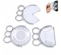 Filtre kaléidoscope Portable, Lot de 3 filtres à Effets visuels | Accessoire de réfraction lumineuse, Verre optique 77mm, Répétition d'image réglable, Effets créatifs pour photographie