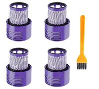 Filtre Lavable Grand Format, Compatible Avec Les Aspirateurs Sans Fil Dyson V10 Et SV12 Cyclone Animal Absolute Total Clean. Filtre De Rechange For La Maison.(5pcs)