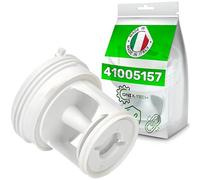 Filtre Lave Linge pour la Pompe de Puisard avec Code Original 41005157 pour Candy pour Hoover pour Iberna - MADE IN ITALY - Garantie de 5 Ans - ONIX TECH