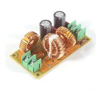 Filtre LC 10 A 20 A CC pour interférences électromagnétiques EMI, module de circuit de suppression harmonique passive avec PCB en fibre de verre FR4, inducteur en mode commun à deux étapes, réseau de