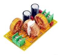 Filtre LC pour suppression audio automobile conçu pour les lignes d'alimentation CC jusqu'à 50 V, contrôle du bruit en mode commun en deux étapes (4 A)