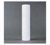 Filtre Lot de 10 cartouches filtrantes à sédiments en coton PP pouces, 1 micron/5 microns, for système d'osmose inverse Débit d'eau rapide(5 Micron,NEEDLE PUNCH_110G)