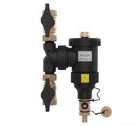 Filtre magnétique de chaudière pour installations de chauffage modernes avec écran anti-collision d'impuretés radiales et design à faible vitesse d'écoulement (DN25 filetage extérieur)