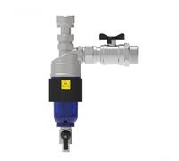 Filtre magnétique pour chaudière, préfiltre de chauffage au sol, séparateur de boues pour une répartition stable de la chaleur et des bouchons du système Forestall (argent)