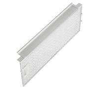 Filtre métal anti graisse d'origine Hotte (00434105 GAGGENAU BOSCH SIEMENS)
