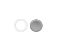 Bialetti Pièces détachées – 1 joint et 1 plaque – Compatible La Mokina et Moka 1 tasse