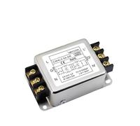 Filtre monophasé AC 220V, bornier CW4EL2, rail 3/6A 20/30A-SR, servo anti-interférence, double étage AC 220V(CW4L2-3A -SR small terminal block)