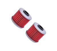 Filtre moteur de remplacement adapté for CRF300 L CB300 F FA CBR300 R RA CMX300 A Rebel CRF250R XL125V VT125 SXS500M(2PCS)