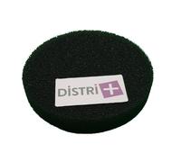 Distri+ - Filtre Mousse Rond diamètre 130 mm pour aspirateur Rowenta Artec 2, RO4111 à RO 4232, RS-RT2241. Compatible avec Amazon Basic - Lot de 1 Filtre