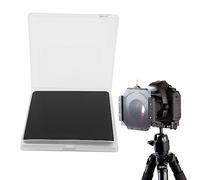 Filtre ND carré 100x100mm, Revêtement Multicouche Filtre ND en Verre Optique à densité Neutre avec Boîte de Rangement pour la Photographie 2mm D'épaisseur (ND64)