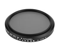 Filtre ND réglable VBESTLIFE ND2-400 à densité neutre, compatible avec Canon, Nikon et Sony, 62 mm