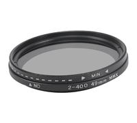 Filtre ND variable à densité neutre ND2-400 Filtre réglable 49 mm pour Nikon pour Canon pour objectif d'appareil photo Sony